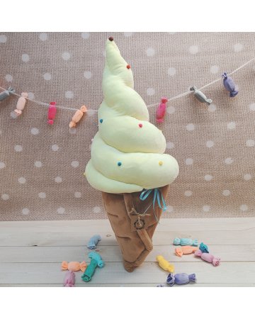 Lód ROŻEK XL poduszka, wanilia