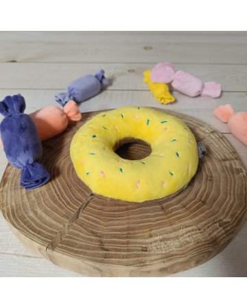 Pączek MINI maskotka, żółty ♻️