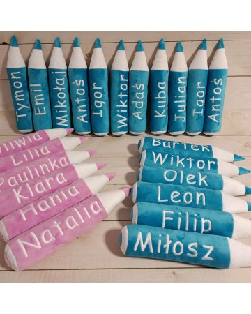 Kredka MASKOTKA z haftem 40 cm