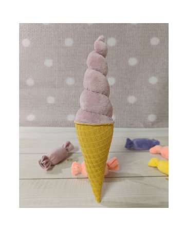 Lód ROŻEK mini, brudny róż ♻️