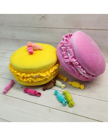 Zestaw Makaroniki PODUSZKI 2 sztuki + cukierki