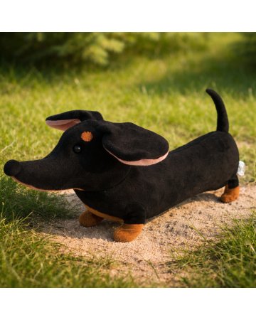 Maskotka pies JAMNIK czarny