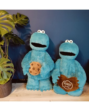 Ciastkowy POTWÓR maskotka z LOGO