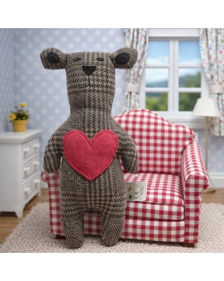 maskotka miś eko, zero waste