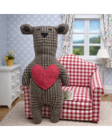 maskotka miś eko, zero waste