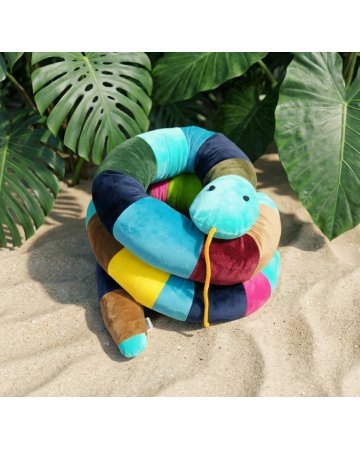 pluszowy wąż, maskotka kolorowa 300 cm