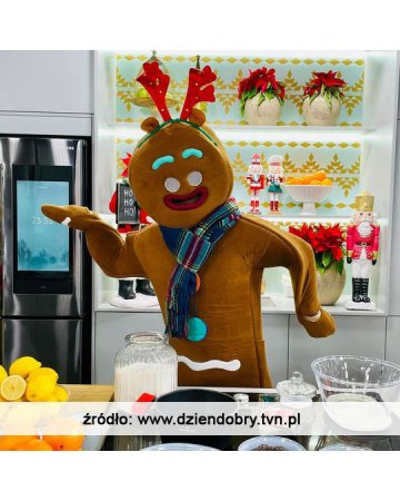 Kostium PIERNIK w telewizji śniadaniowej DDTVN