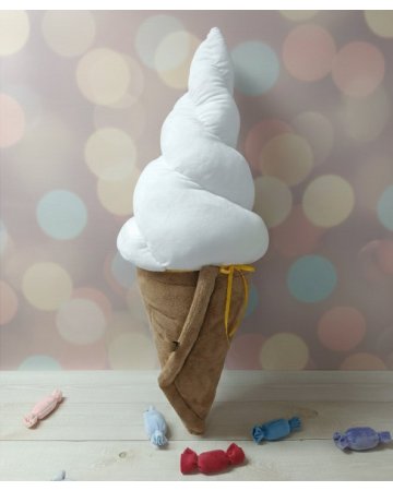 pluszowy lód rożek, xxl