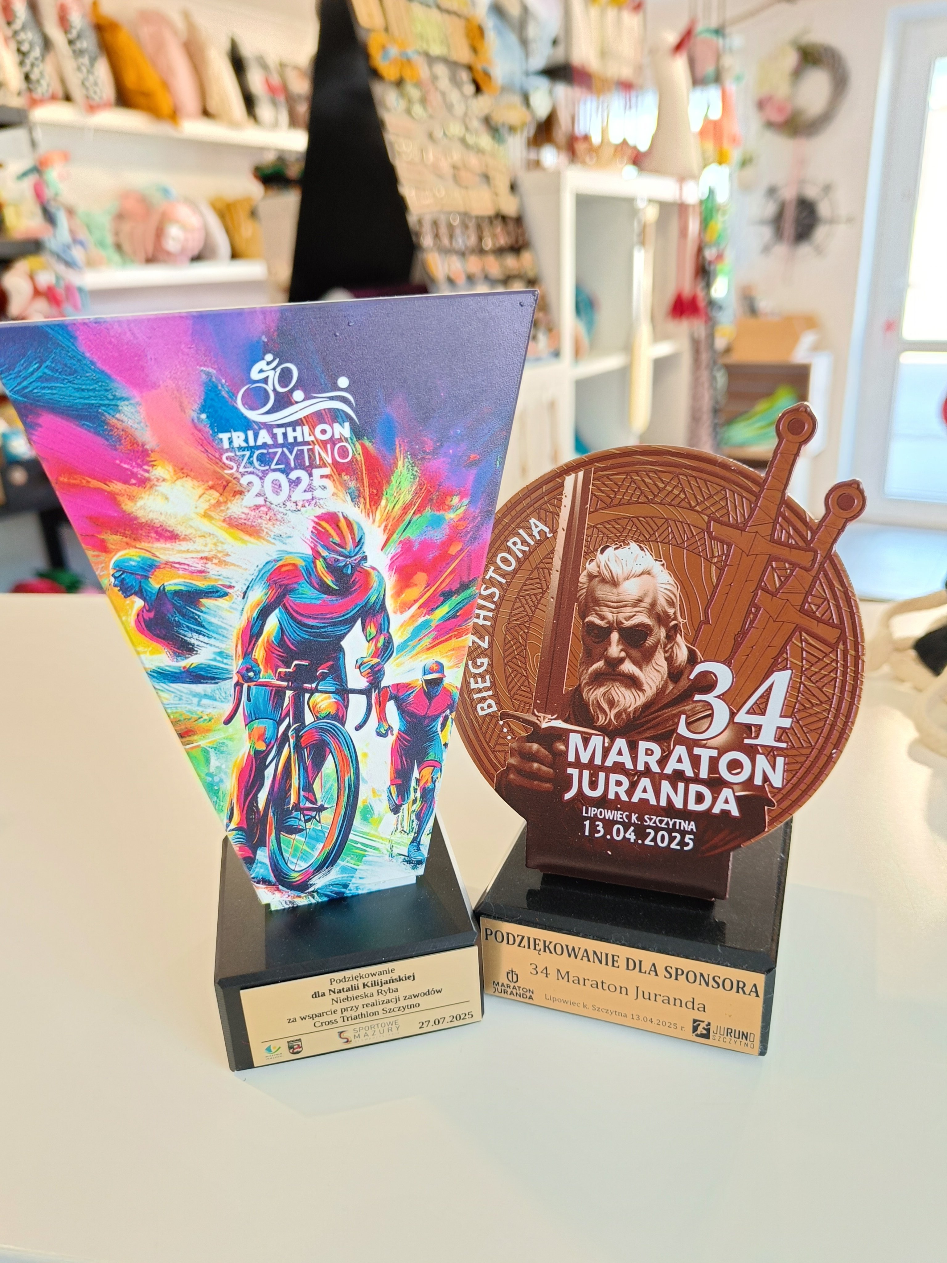 Podziękowania dla sponsora