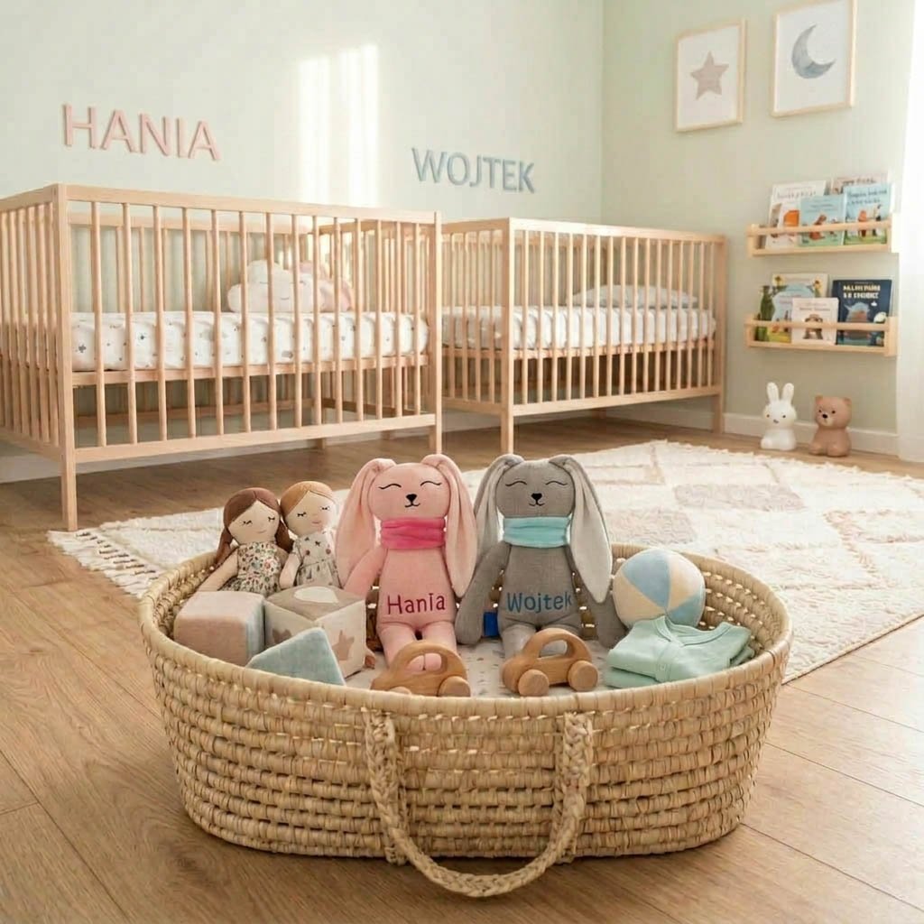 Prezent personalizowany dla niemowlaka – dlaczego warto wybrać pluszowego królika?